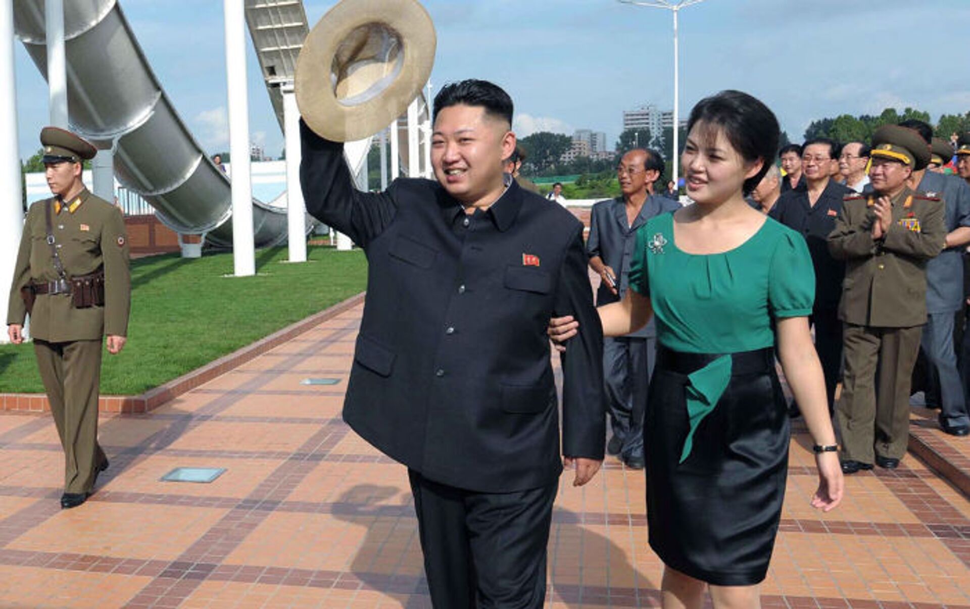صورة من هي زوجة رئيس كوريا الشمالية