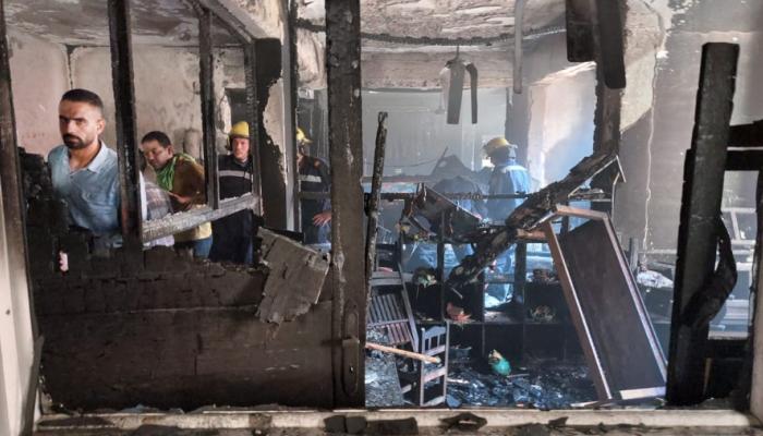 صورة الداخلية المصرية تكشف سبب حريق كنيسة أبو سيفين في إمبابة