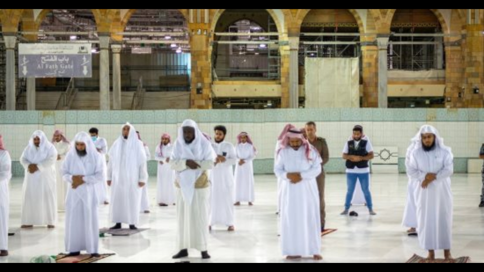صورة حقيقة عودة الاجراءات والاحترازات في المساجد السعودية