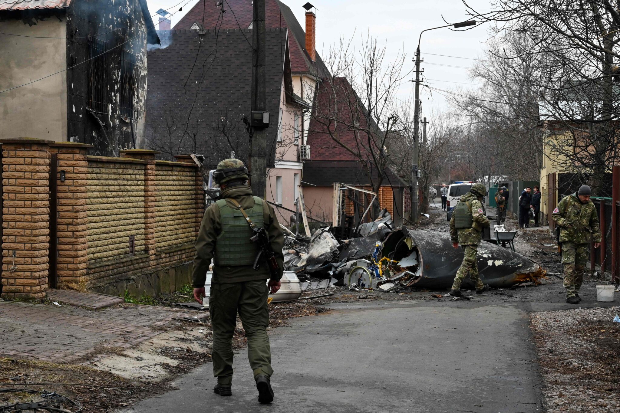 صورة قصف أوكرانيا يظهر وحشية حرب بوتين غير الشرعية