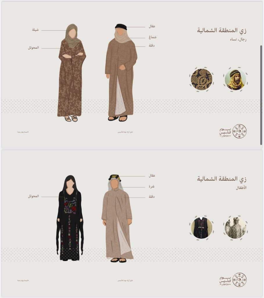صورة أزياء يوم التأسيس السعودي  2022