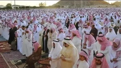 صورة صلاة العيد في البريدة الساعة كم