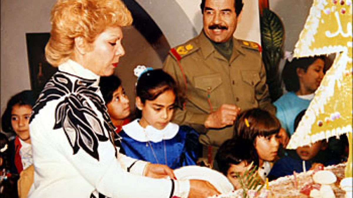 صورة حقيقة وفاة زوجة صدام حسين