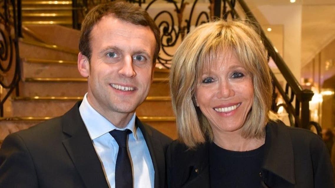صورة من هي زوجة الرئيس الفرنسي ماكرون