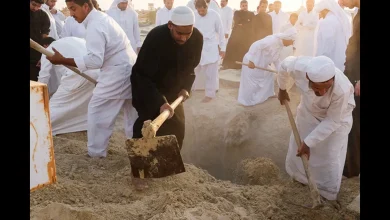 صورة رسوم دفن الميت في السعودية