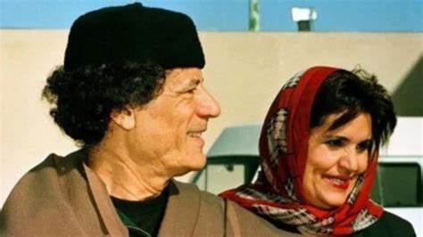 صورة حقيقة وفاة صفية فركاش ارملة القذافي
