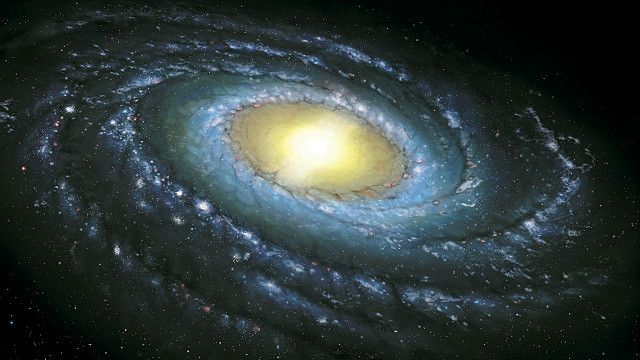 صورة ما هو شكل مجرة درب التبانة