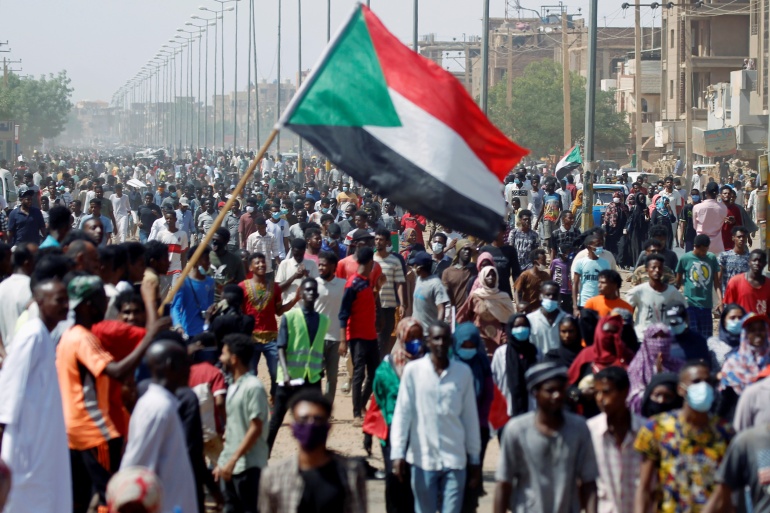 صورة انطلاق مظاهرات مليونية 19 ديسمبر في السودان