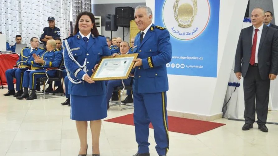صورة الجزائر تُعين أول امرأة في منصب رفيع بالشرطة بالفيديو
