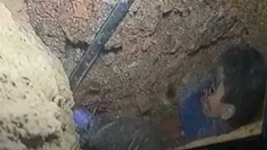 صورة كيف تم حفر البئر الذي وقع فيه ريان