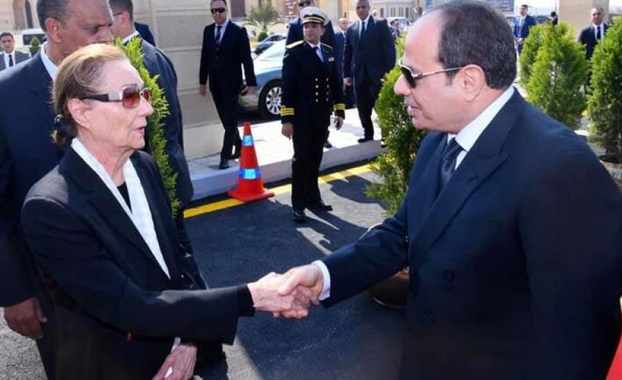 صورة حقيقة وفاة سوزان مبارك اليوم السابع
