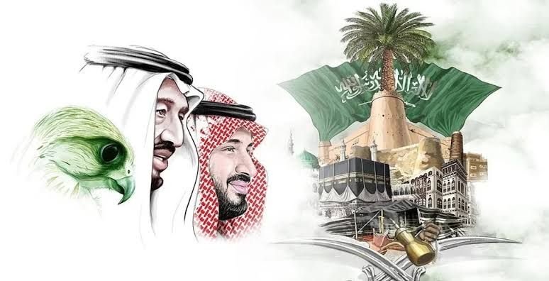 صورة رسمه عن اليوم الوطني السعودي 92