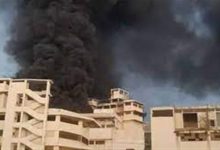صورة سبب حريق معمل كونكورد في لبنان