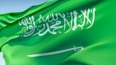 صورة قصيده عن العلم السعودي 2023 مكتوبة