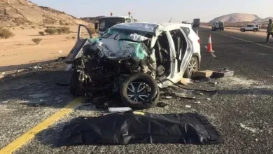 صورة تفاصيل وفاة 7 أشخاص من أسرة واحدة في السعودية