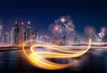 صورة اماكن ومواعيد الالعاب النارية في الامارات راس السنة 2023
