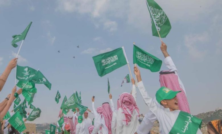 صورة مقدمة اذاعة مدرسية عن يوم التاسيس السعودي
