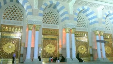 صورة كم عدد أبواب المسجد النبوي
