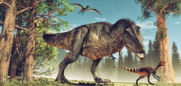 صورة اكتشاف آثار لأقدام ديناصورات عمرها 125 مليون سنة في لبنان