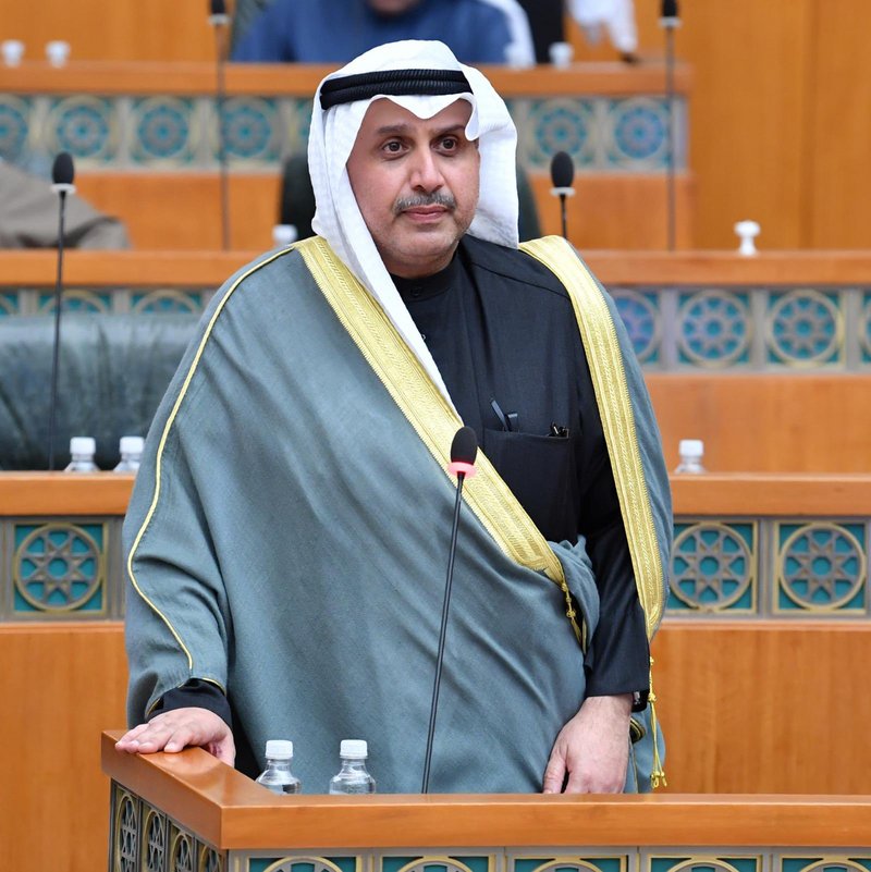 صورة البرلمان الكويتي يصوت على حجب الثقة عن وزير الدفاع في 26 يناير