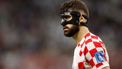 صورة من هو لاعب كرواتيا المقنع ولماذا يرتدي القناع