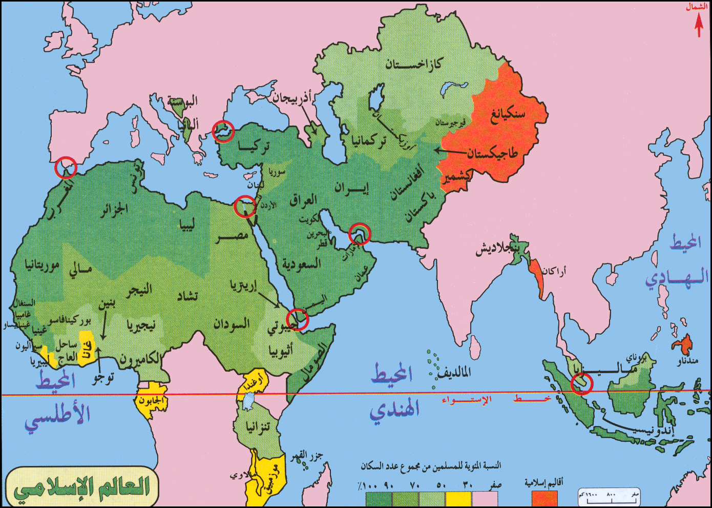 صورة كم عدد الدول في العالم الإسلامي