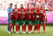 صورة خلفيات منتخب المغرب مكتوب عليها مبروك الفوز