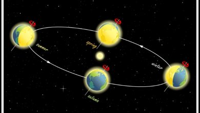 صورة دورة الأرض اليومية تنتج عن دوران الأرض حول محورها