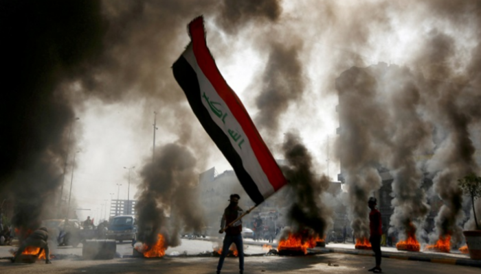صورة سبب مظاهرات العراق