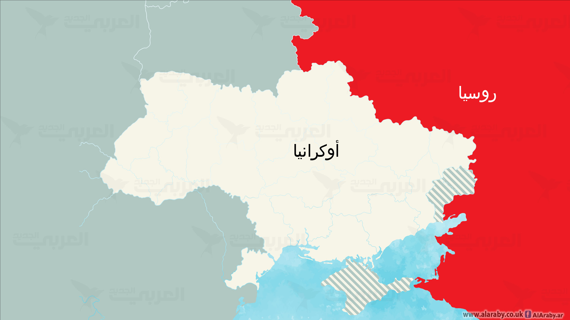 صورة اين تقع مدينة دونيتسك على الخريطة