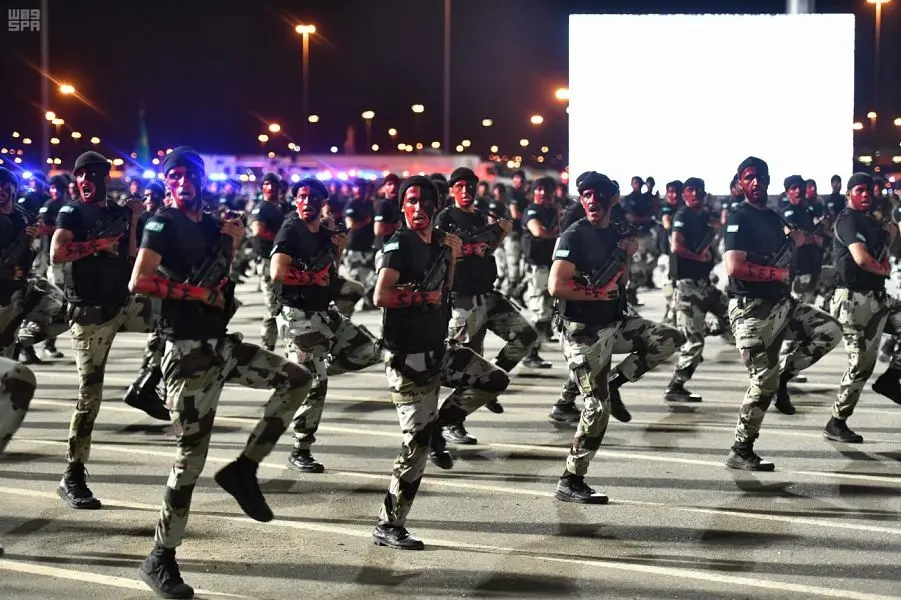 صورة صور حفل إستعراض قوات أمن الحج 1443