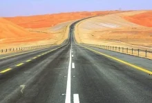صورة طريق عمان الجديد كم كيلو