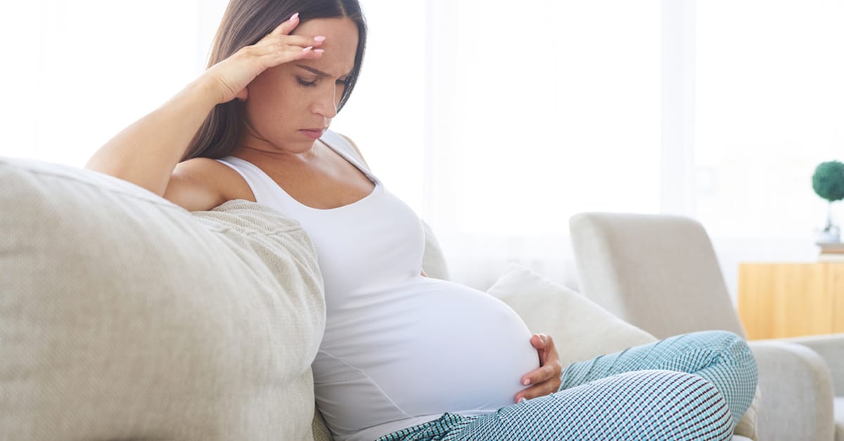 صورة كيف تكون تقلصات الرحم في الشهر الثامن من الحمل