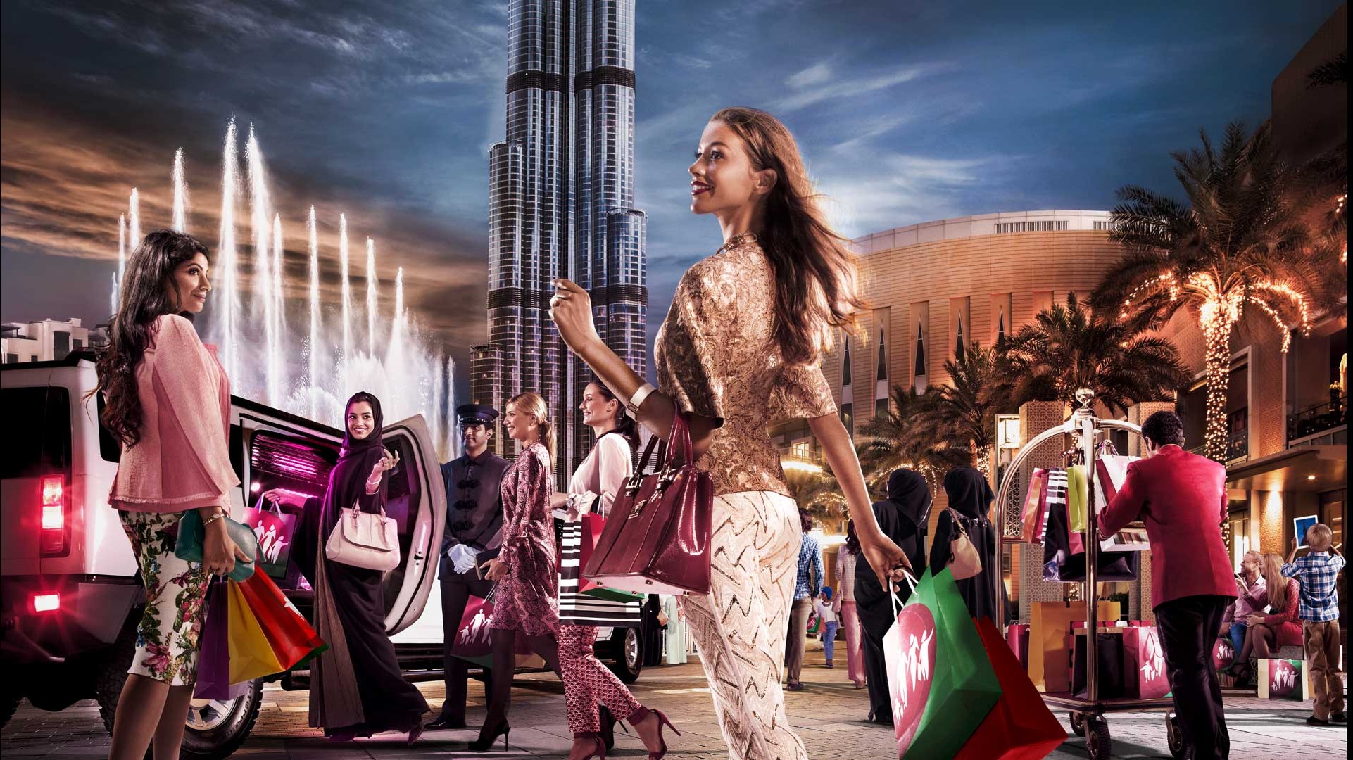 صورة في ديسمبر 2021 ماذا فعلت شي ان في مهرجان دبي للتسوق
