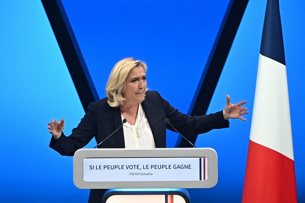 صورة ما هو اصل مارين لوبان مرشحة الرئاسة الفرنسية