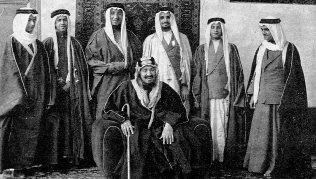صورة من صفات الملك عبدالعزيز الشجاعة