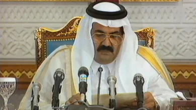 صورة متى انقلاب امير قطر على والده