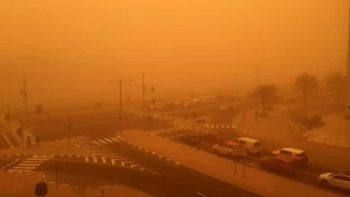 صورة متى تنتهي العاصفة الرملية في الرياض