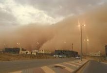 صورة متى ينتهي الغبار في الرياض
