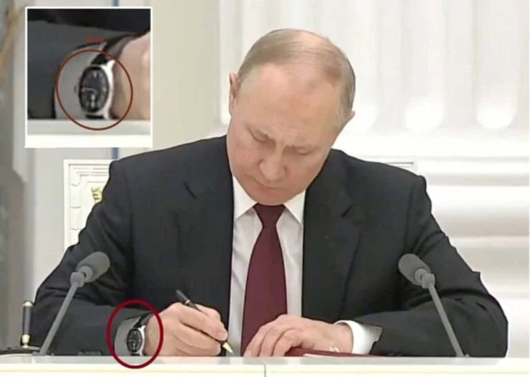 صورة ساعات اليد كشفت السر.. هل خدع بوتن العالم؟