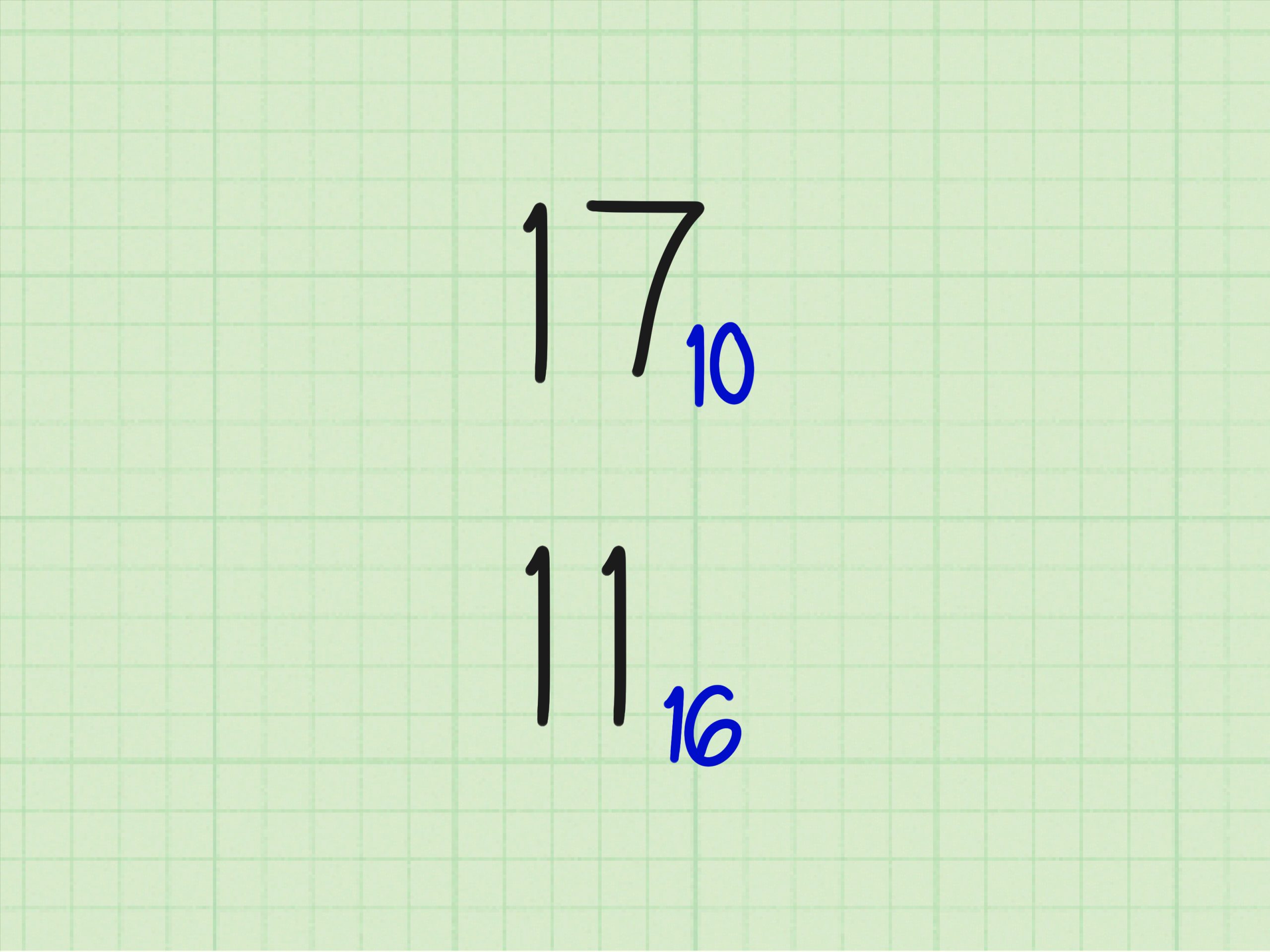 صورة يمكن من خلال جدول الترميز آسكي إيجاد المكافئ الستة عشري للأعداد العشرية.